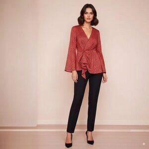 C/meo Collective Polkdot LS Top Brick